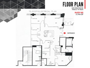6351 Preston Rd, Frisco, TX à louer Plan d’étage– Image 1 sur 2