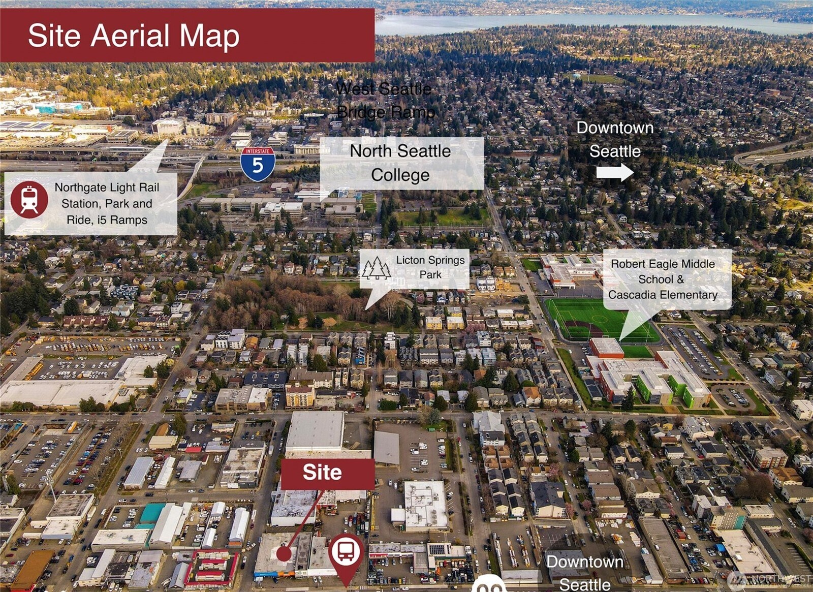 9550 Aurora Ave N, Seattle, WA à vendre Photo de l’immeuble– Image 1 sur 5