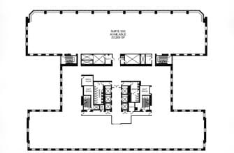 120 Bloor St E, Toronto, ON à louer Plan d’étage– Image 1 sur 1