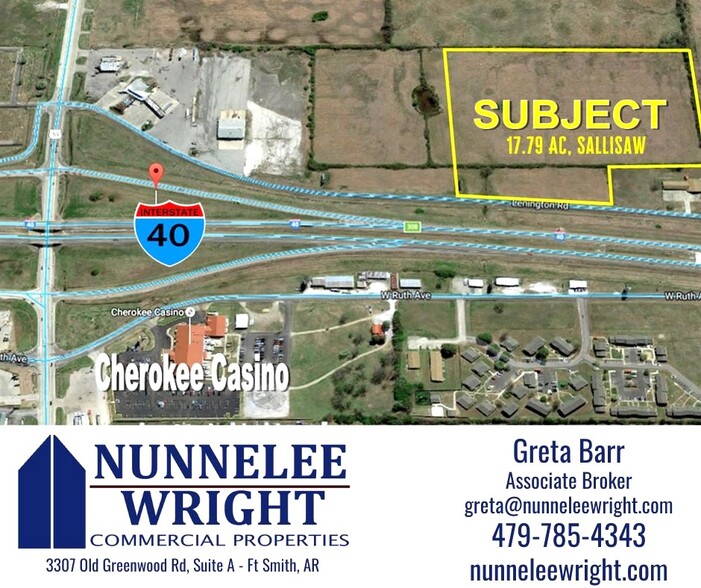 Lenington Rd, Sallisaw, OK à vendre - Photo de l’immeuble – Image 1 sur 1