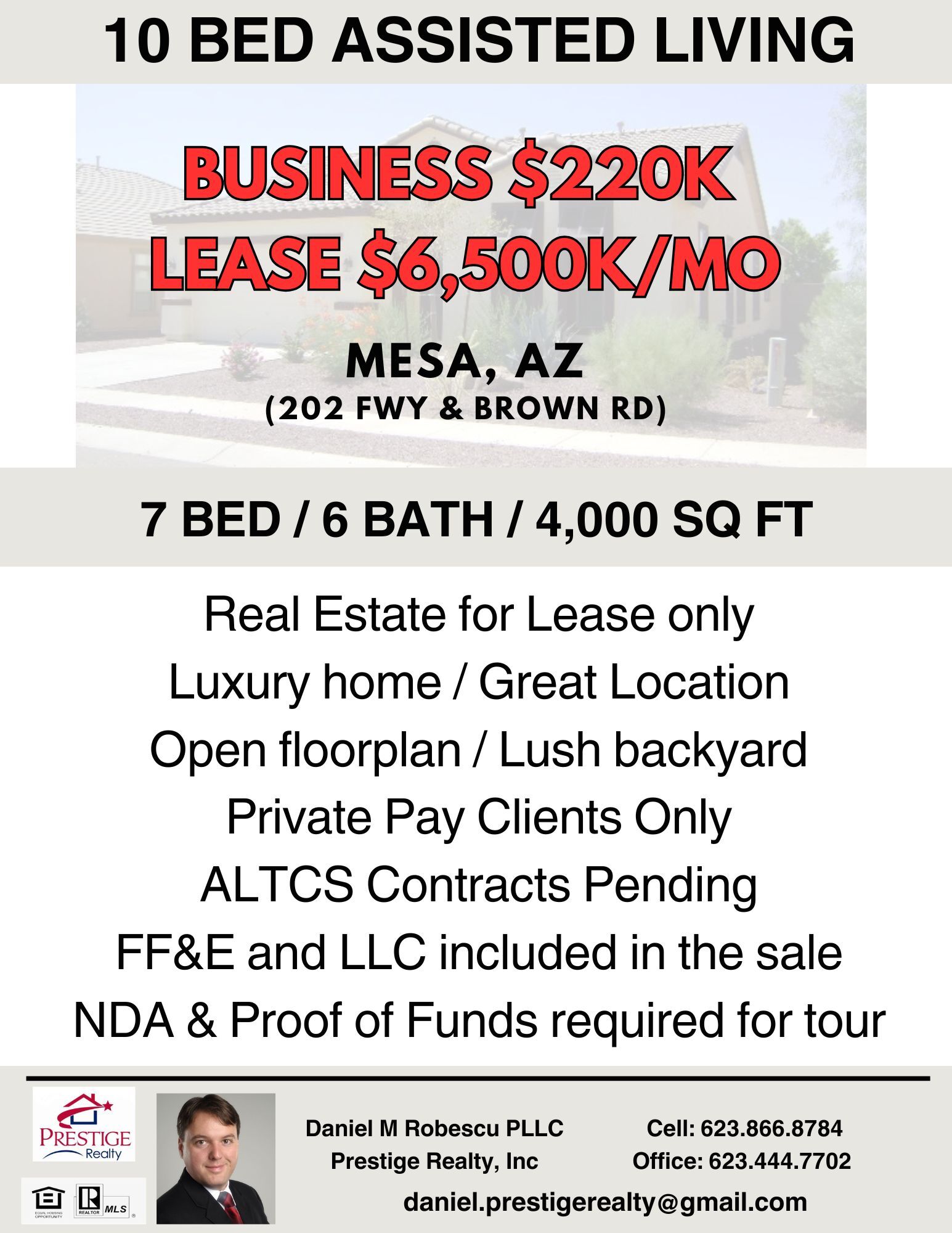 West Side of Brown Rd & 202 Fwy, Mesa, AZ à louer Photo principale– Image 1 sur 2