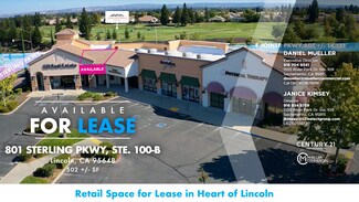 Plus de détails pour 801 Sterling Pky, Lincoln, CA - Bureau, Bureau/Local commercial à louer