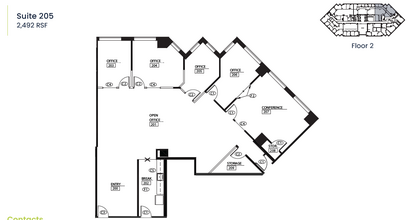 6500 West Fwy, Fort Worth, TX à louer Plan d’étage– Image 2 sur 2