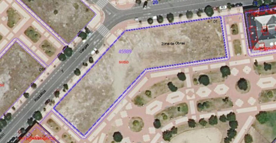 Terrain dans Salamanca, Salamanca à louer Plan de site– Image 1 sur 2