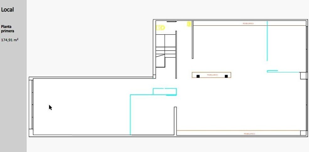 Local commercial dans Cádiz, Cádiz à vendre - Plan d’étage type – Image 3 sur 4