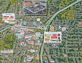 63 Broad St, New Britain, CT - VUE AÉRIENNE  vue de carte