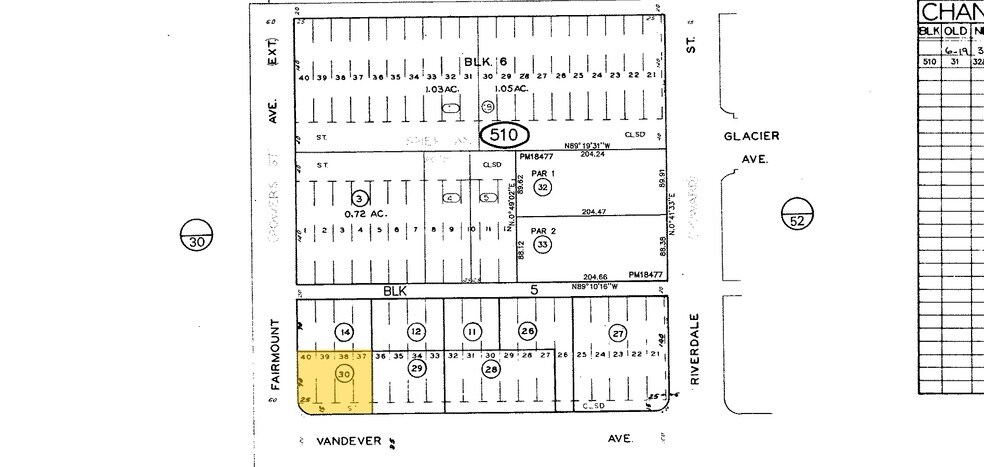 6205 Fairmount Ave, San Diego, CA à vendre - Plan cadastral – Image 3 sur 3