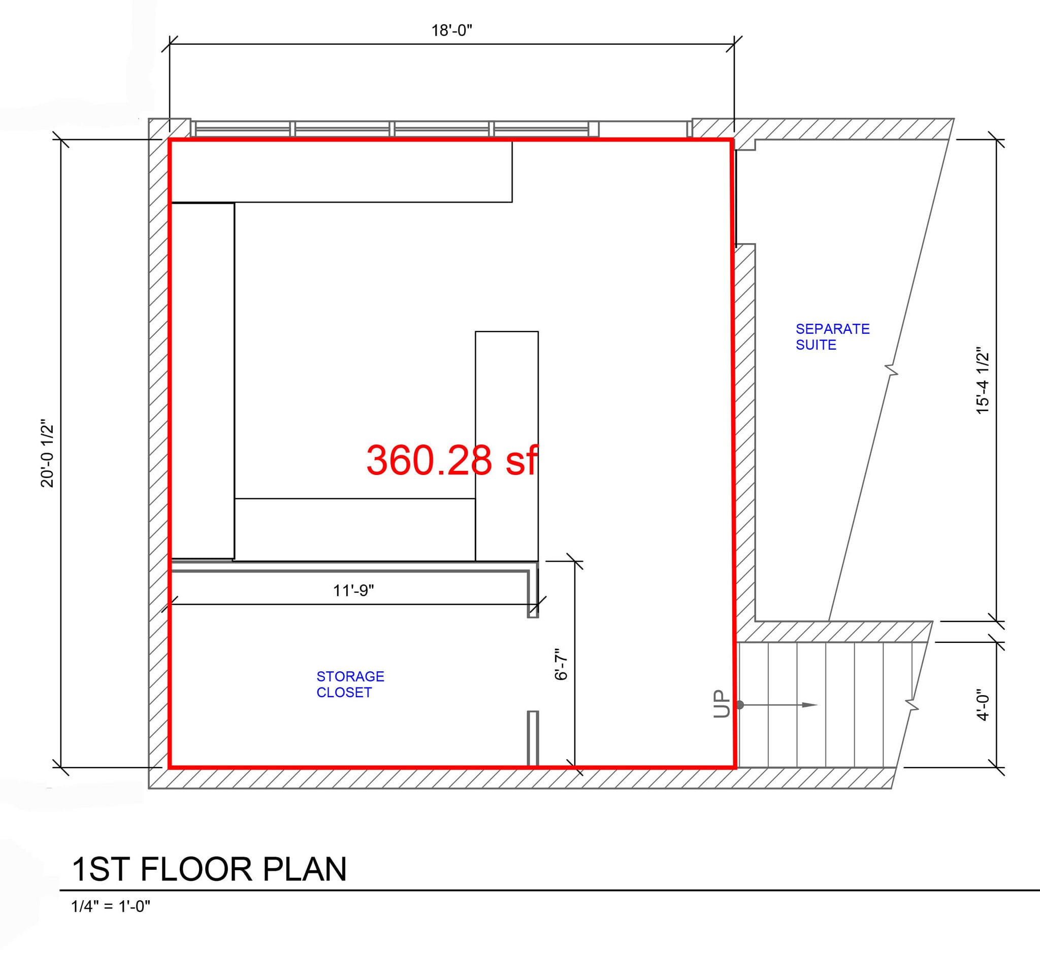 8283-8285 La Mesa Blvd, La Mesa, CA à louer Plan d’étage– Image 1 sur 2