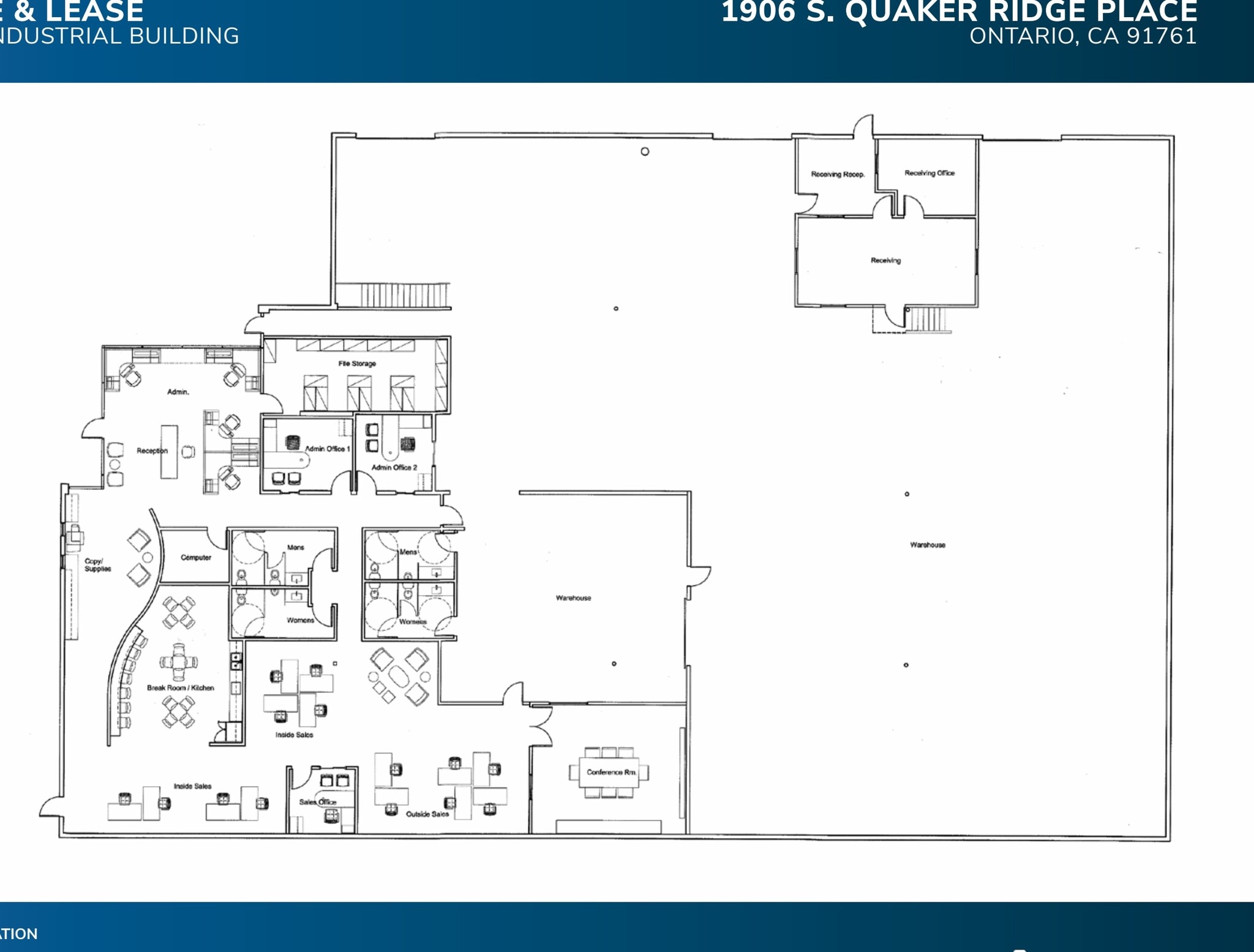 1906 Quaker Ridge Pl, Ontario, CA à vendre Plan d’étage– Image 1 sur 1
