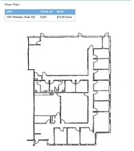 1391 Wheaton Dr, Troy, MI à louer Plan d’étage– Image 1 sur 1