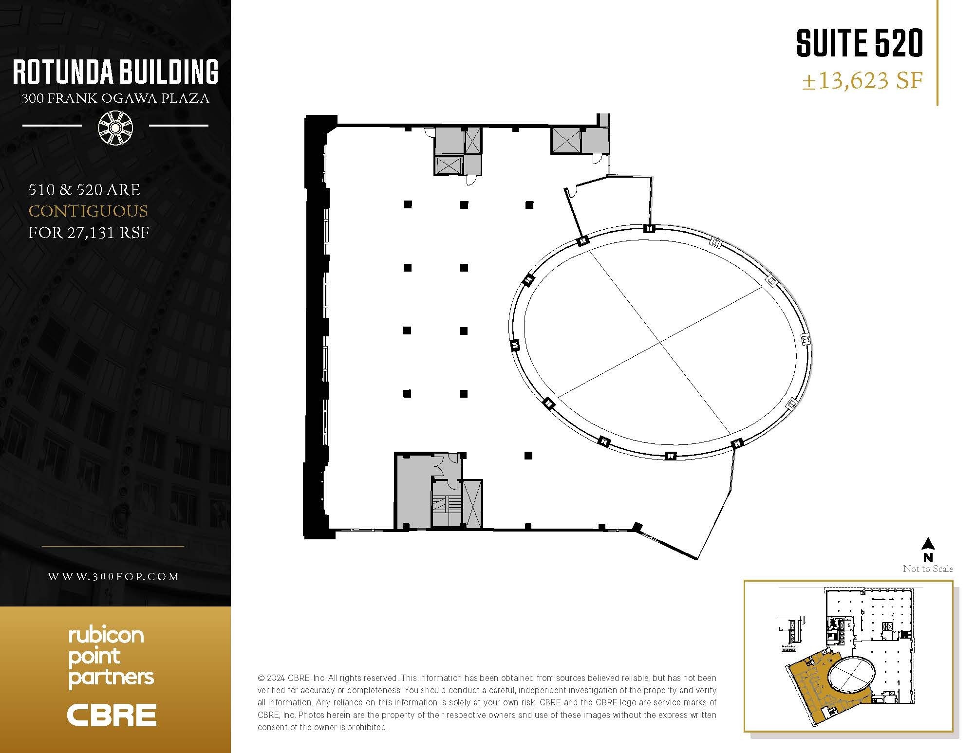300 Frank H Ogawa Plz, Oakland, CA à louer Plan d’étage– Image 1 sur 1
