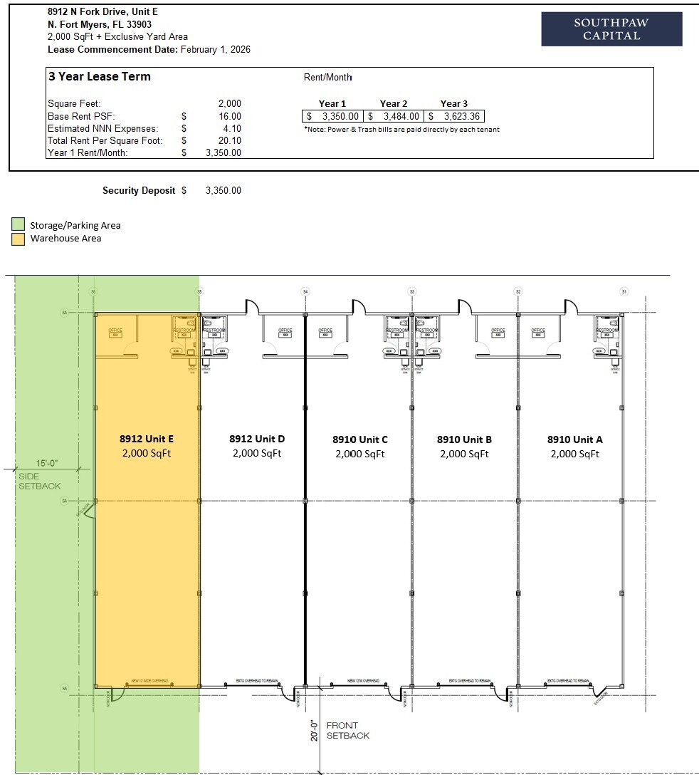 8911-8919 N Fork Dr, North Fort Myers, FL à louer Photo principale– Image 1 sur 5