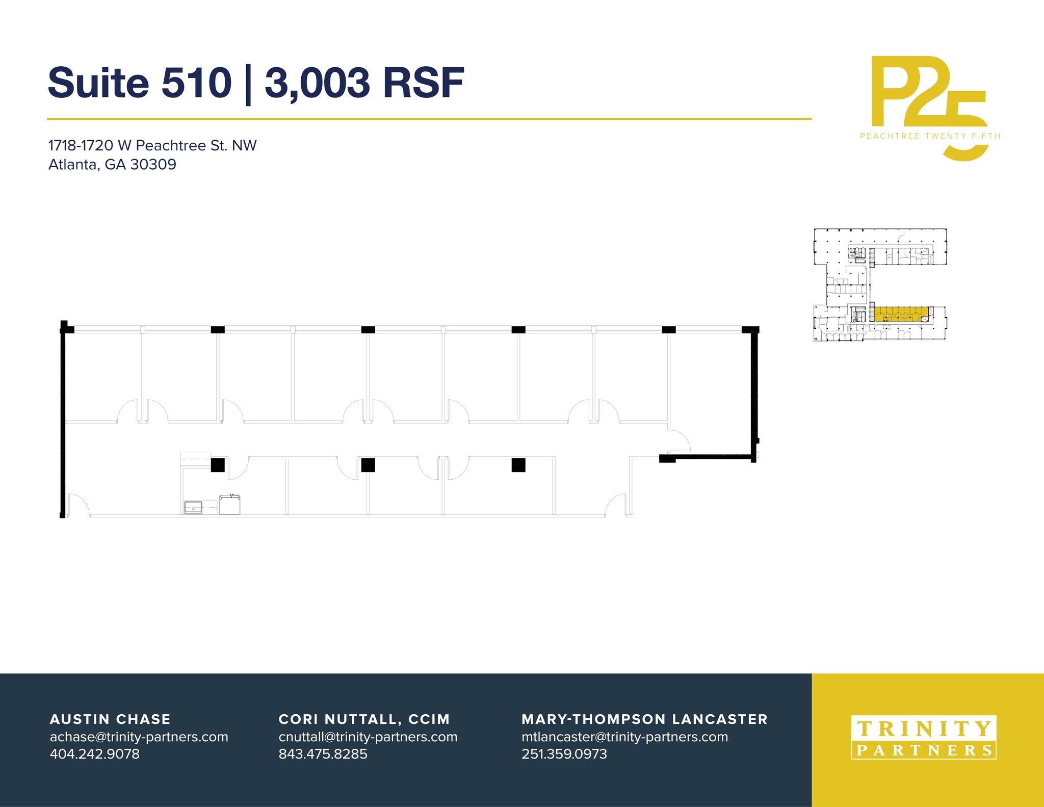 1718-1720 NW Peachtree St, Atlanta, GA à louer Plan de site– Image 1 sur 1