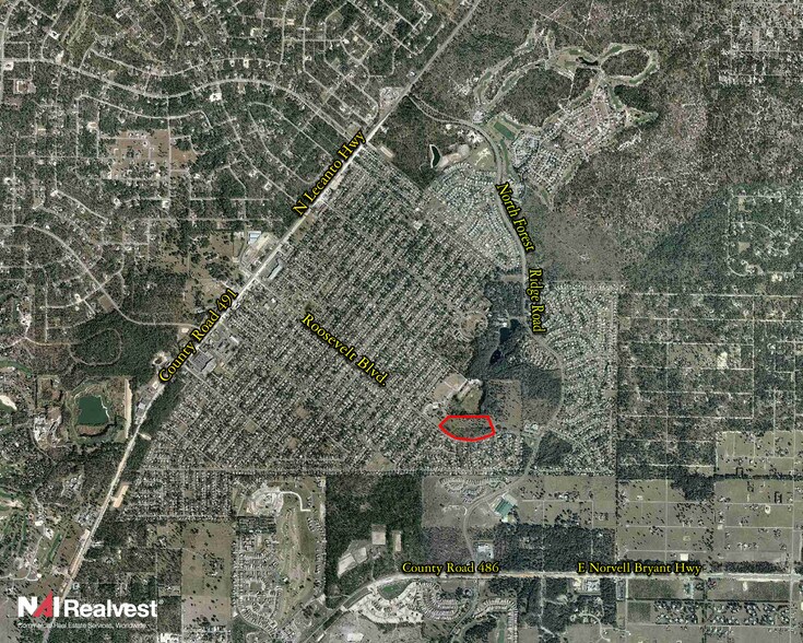 Roosevelt Blvd & N Forest Ridge Blvd, Beverly Hills, FL à vendre - Photo de l’immeuble – Image 1 sur 1
