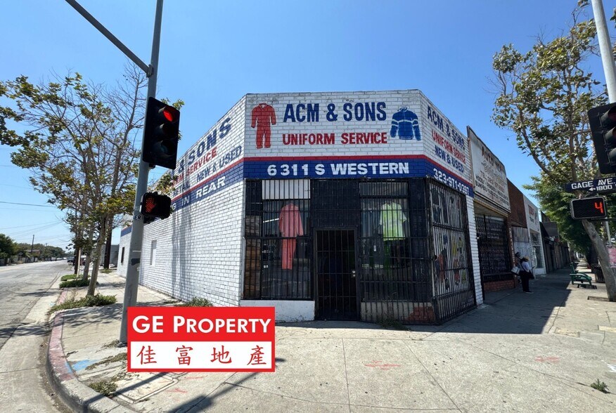 6301 S Western Ave, Los Angeles, CA à vendre - Photo de l’immeuble – Image 2 sur 4