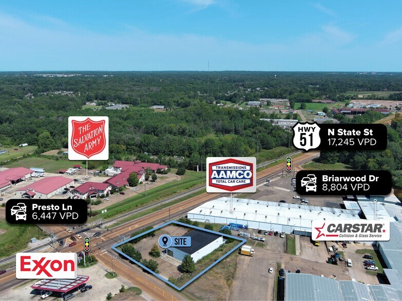 5608 N State St, Jackson, MS à vendre - Photo de l’immeuble – Image 3 sur 10
