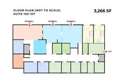 Suites 105-107 - Provides 3,266 SF of Space
