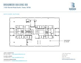 11501 Burnet Rd, Austin, TX à louer Plan de site– Image 1 sur 1