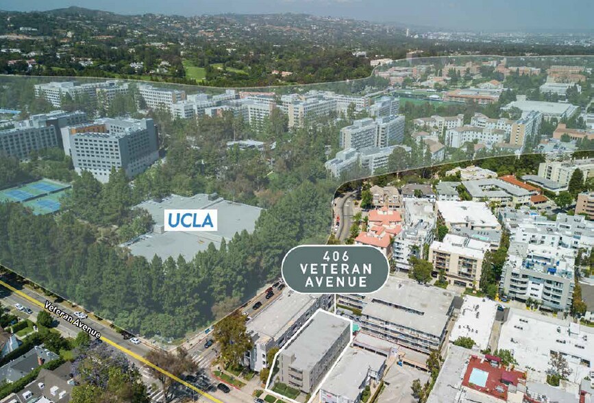 406 Veteran Ave, Los Angeles, CA à vendre - Aérien – Image 1 sur 7