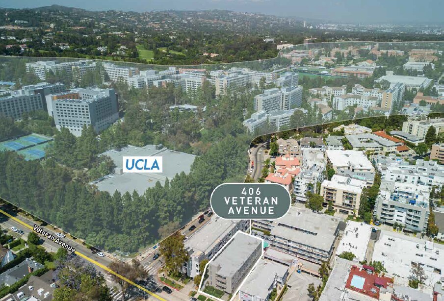 406 Veteran Ave, Los Angeles, CA à vendre Aérien– Image 1 sur 8