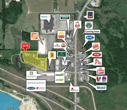 I-75 & Cook Rd, West Branch, MI - VUE AÉRIENNE  vue de carte - Image1
