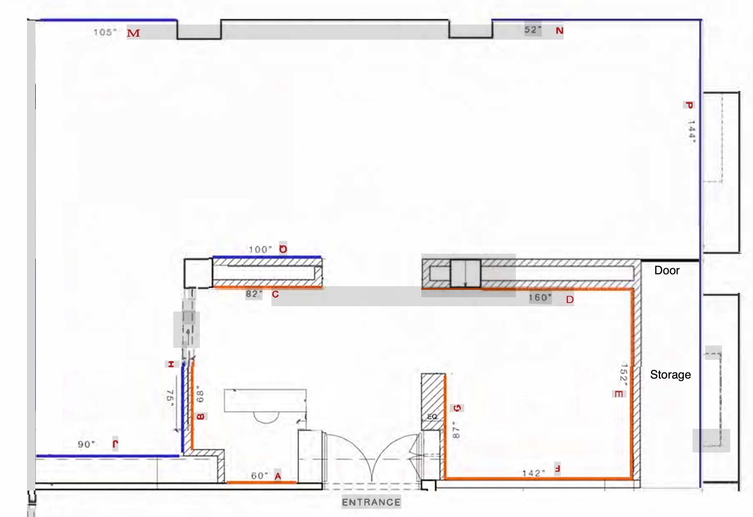 529-535 W 20th St, New York, NY à louer Plan d’étage– Image 1 sur 1