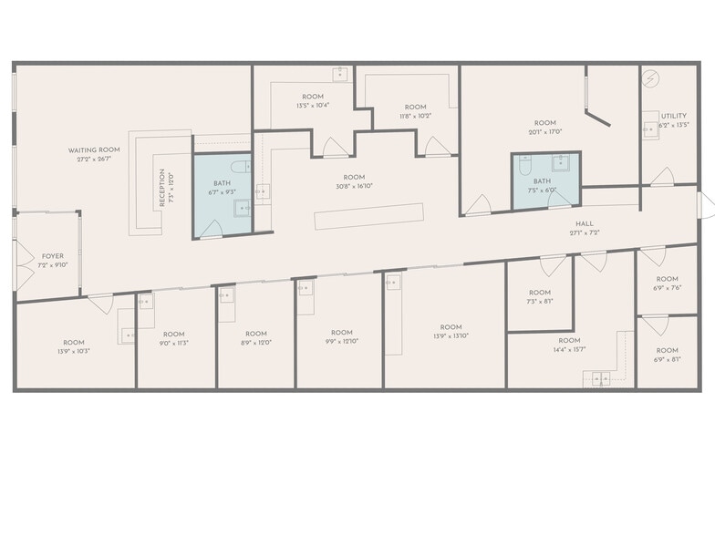 1019 Charleston Ave E, Mattoon, IL à louer - Plan d’étage – Image 3 sur 18