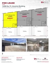 611-623 W Olympic Blvd, Montebello, CA à louer Plan de site– Image 1 sur 2