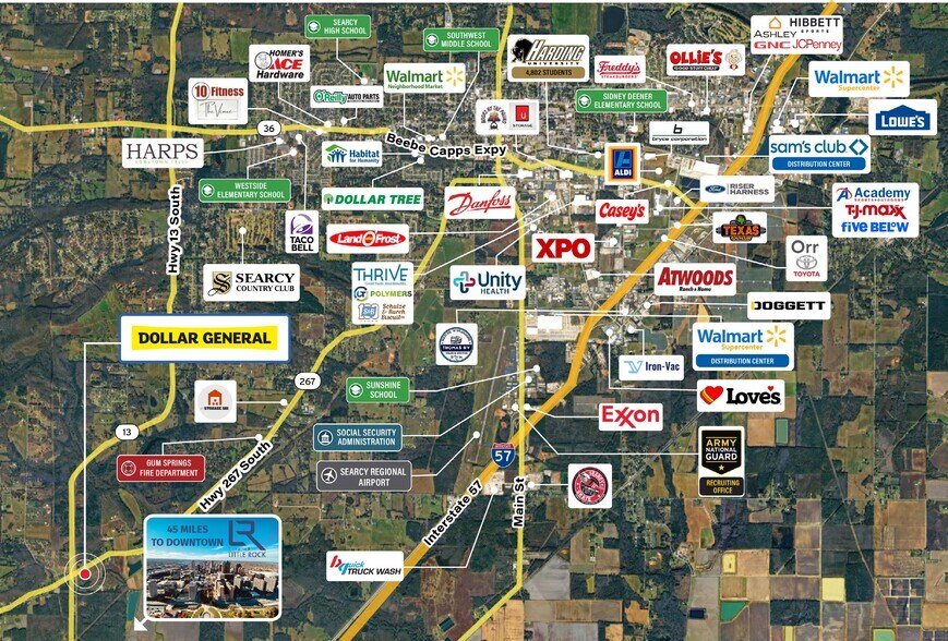 2677 Highway 267 S Searcy AR, Searcy, AR à vendre - Photo de l’immeuble – Image 2 sur 12