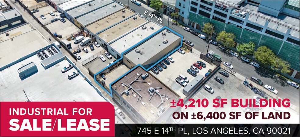 745 E 14th Pl, Los Angeles, CA à vendre - Photo principale – Image 1 sur 1