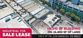Plus de détails pour 745 E 14th Pl, Los Angeles, CA - Industriel/Logistique à louer