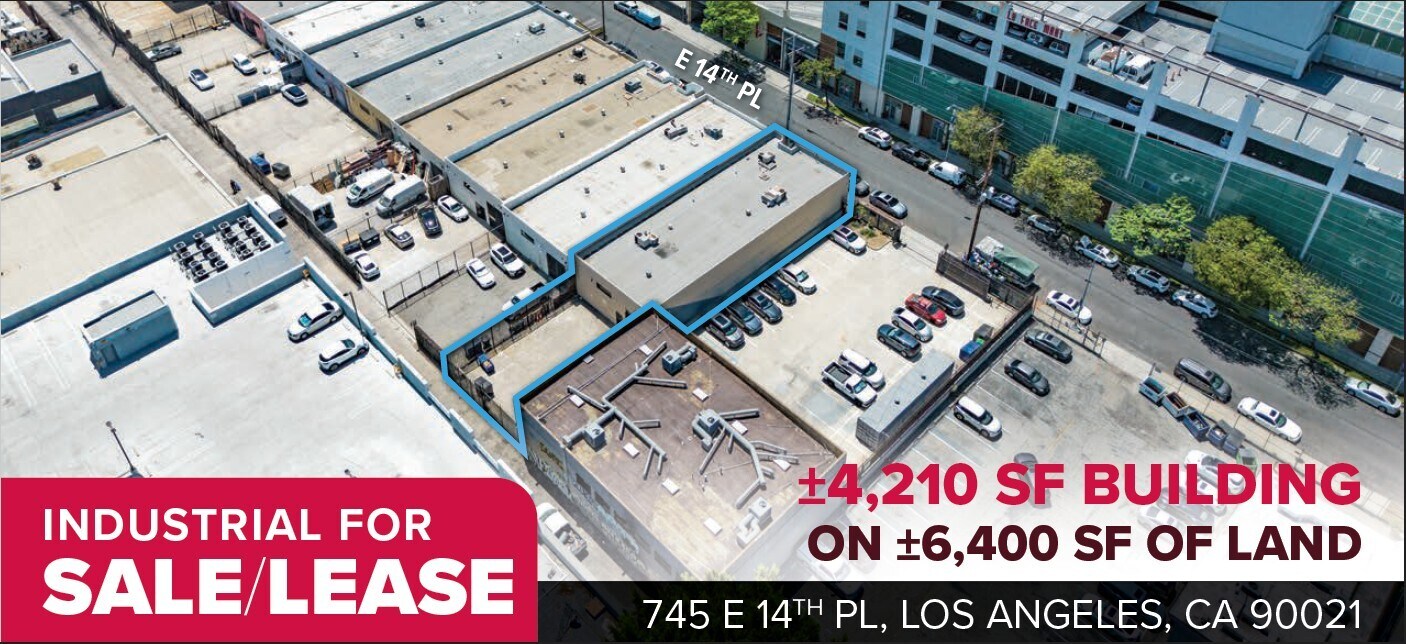 745 E 14th Pl, Los Angeles, CA à louer Photo de l’immeuble– Image 1 sur 2