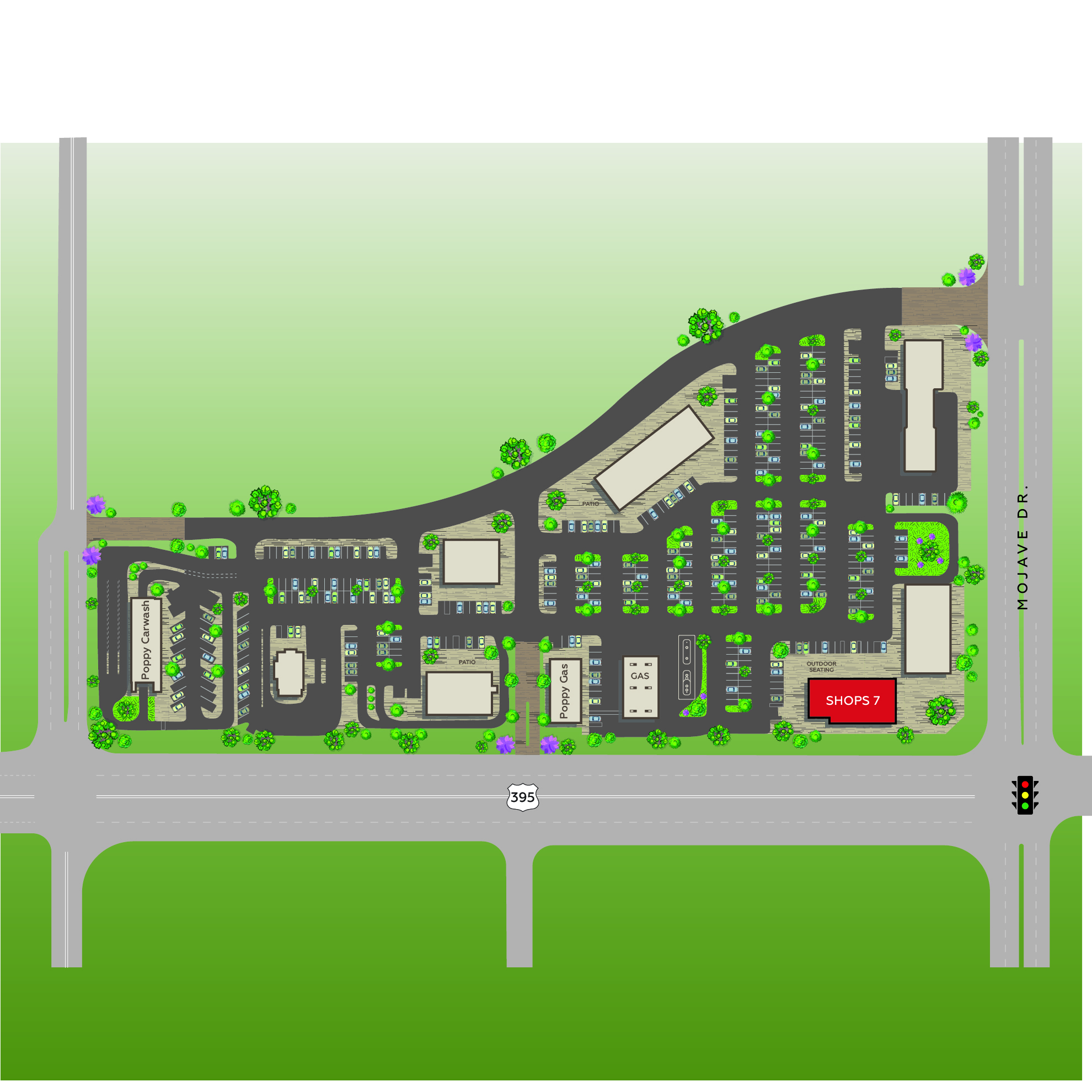 Mojave Dr, Adelanto, CA à louer Plan de site– Image 1 sur 1