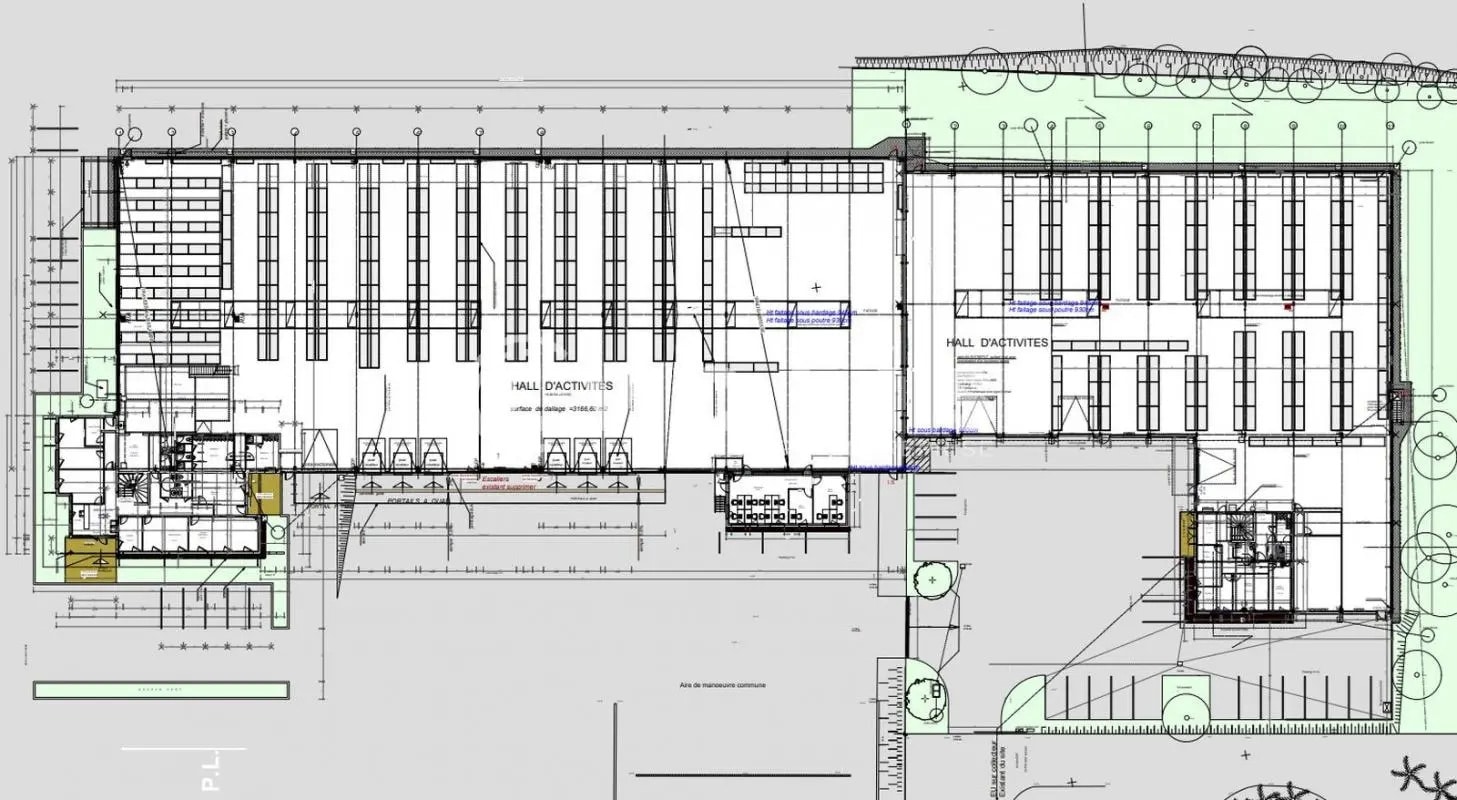 Local d’activités dans Saint-Priest à louer Plan d’étage– Image 1 sur 9