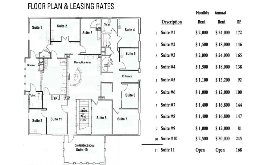 2055 Valley Ave, Winchester, VA à louer Plan d’étage– Image 1 sur 1