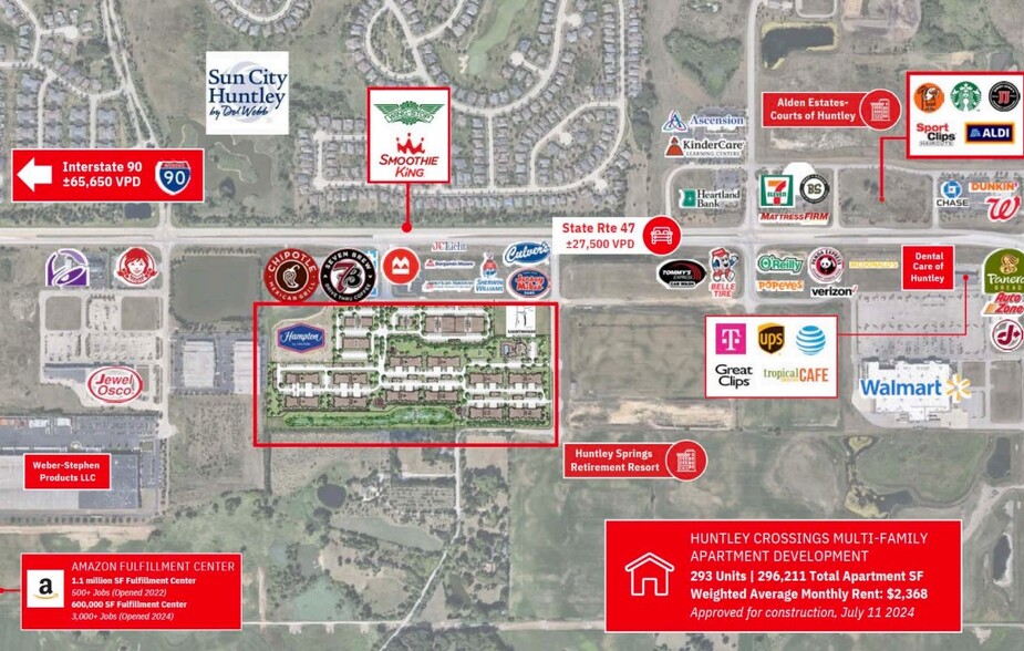 13000 S State Route 47, Huntley, IL à louer - Photo de l’immeuble – Image 3 sur 4
