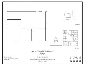 1906 S Commercenter East, San Bernardino, CA à louer Plan de site– Image 1 sur 1