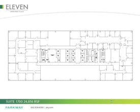11 Greenway Plz, Houston, TX à louer Plan d’étage– Image 1 sur 1