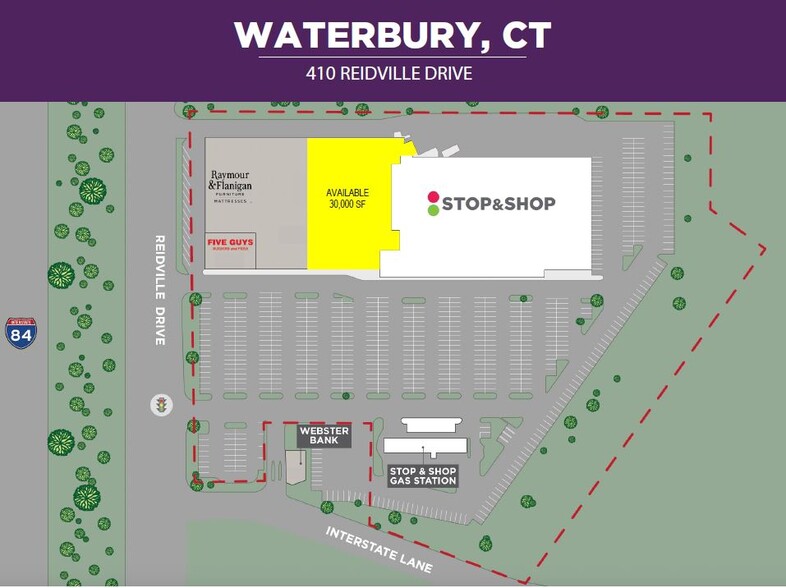 410 Reidville Dr, Waterbury, CT à louer - Plan de site – Image 1 sur 18
