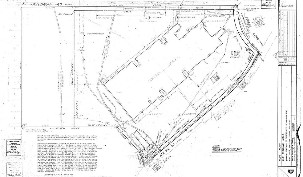 5111 Rogers Ave, Fort Smith, AR à louer - Plan cadastral – Image 2 sur 14
