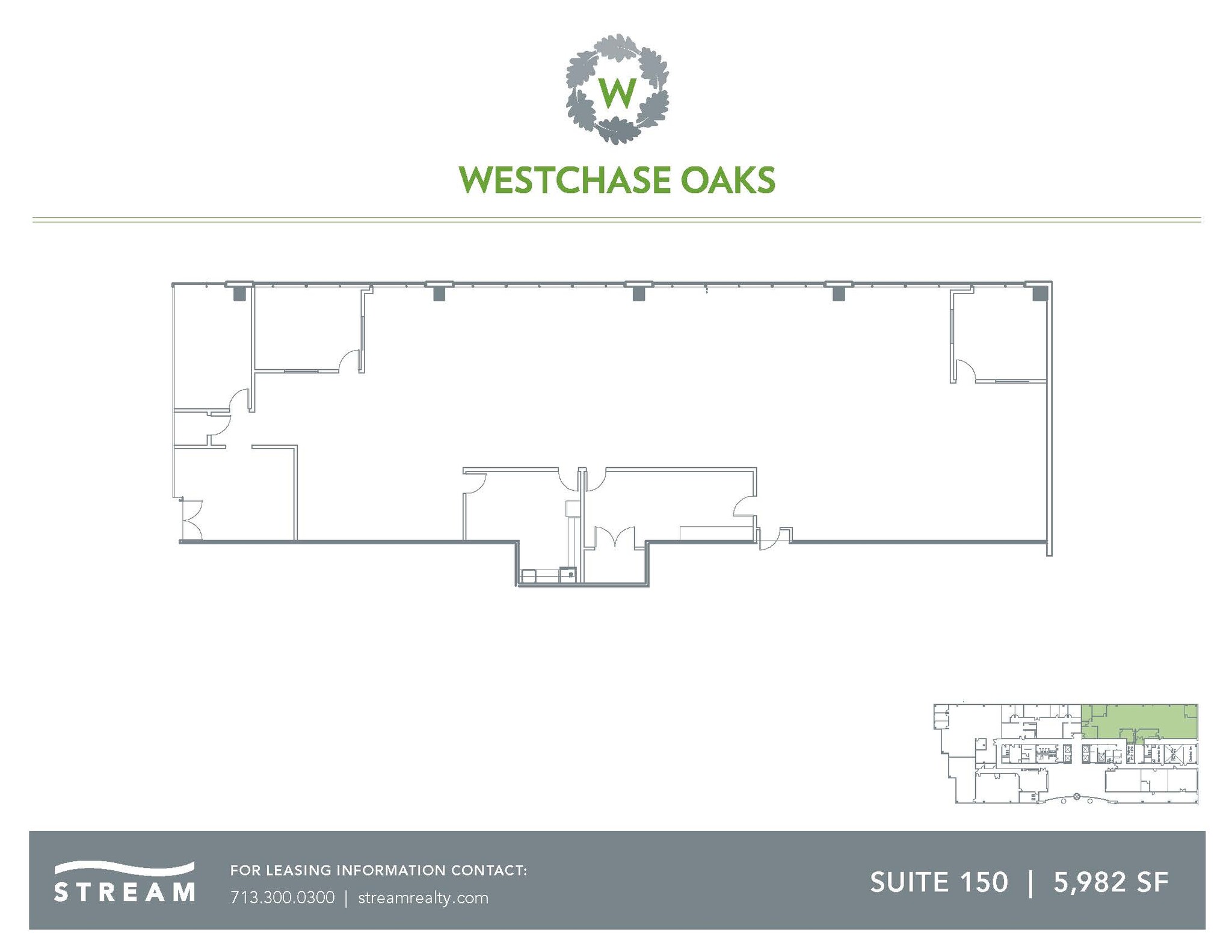 10111 Richmond Ave, Houston, TX à louer Plan d’étage– Image 1 sur 2