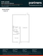 4125 Hollister Rd, Houston, TX à louer Plan de site– Image 1 sur 1