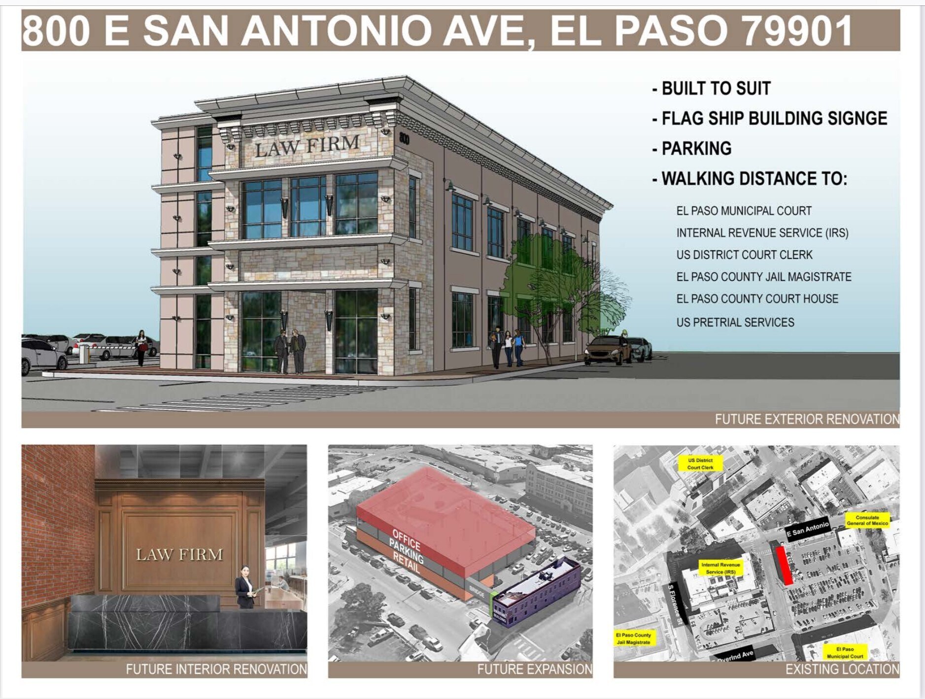 800 E San Antonio Ave, El Paso, TX à louer Photo de l’immeuble– Image 1 sur 11