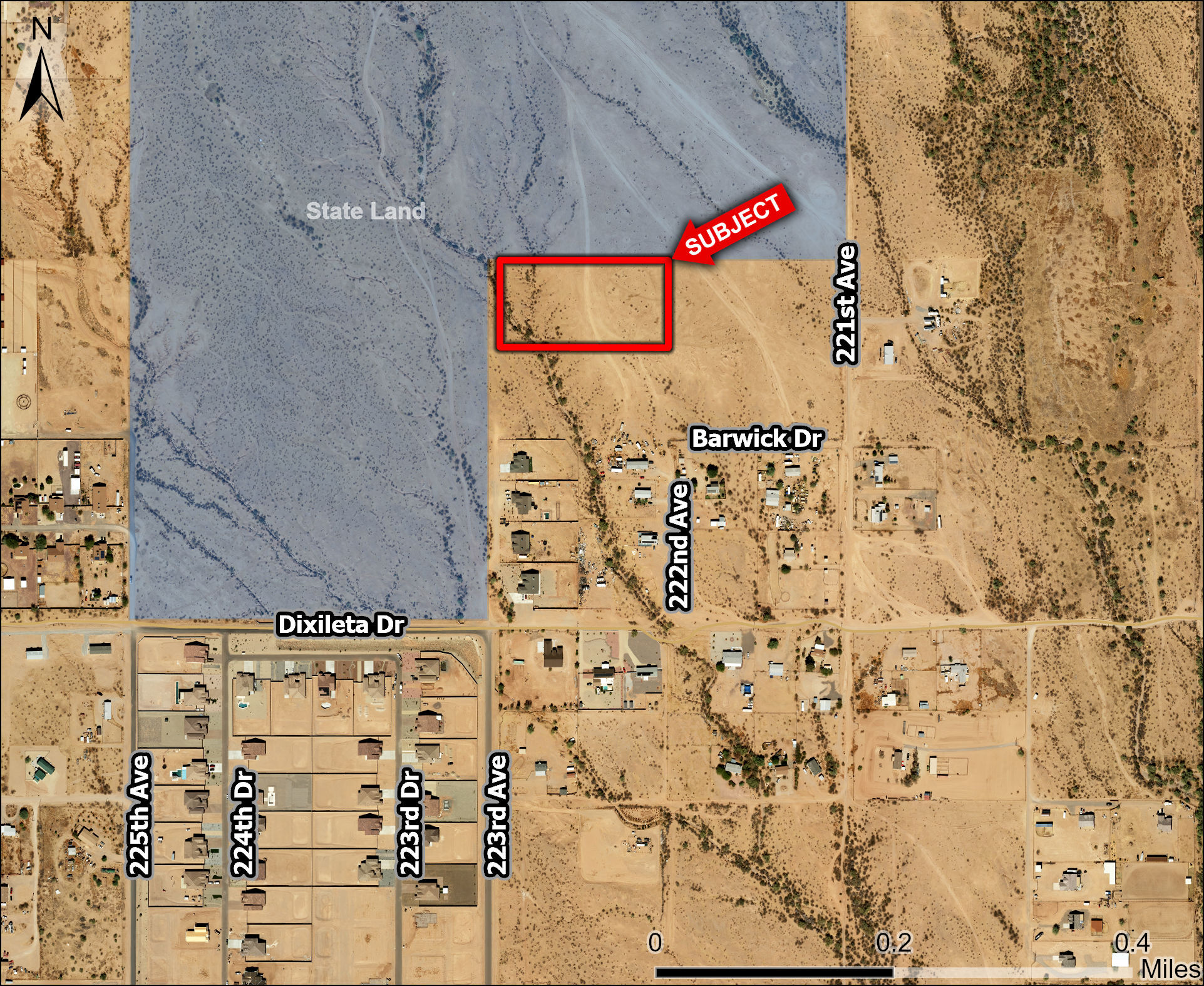 Barwick Dr, Wittmann, AZ à vendre Aérien– Image 1 sur 6