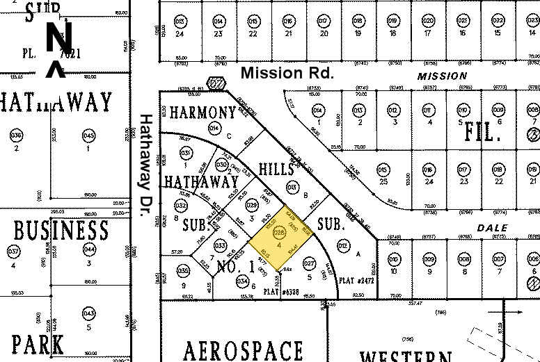 925 Hathaway Dr, Colorado Springs, CO à vendre - Plan cadastral – Image 2 sur 28