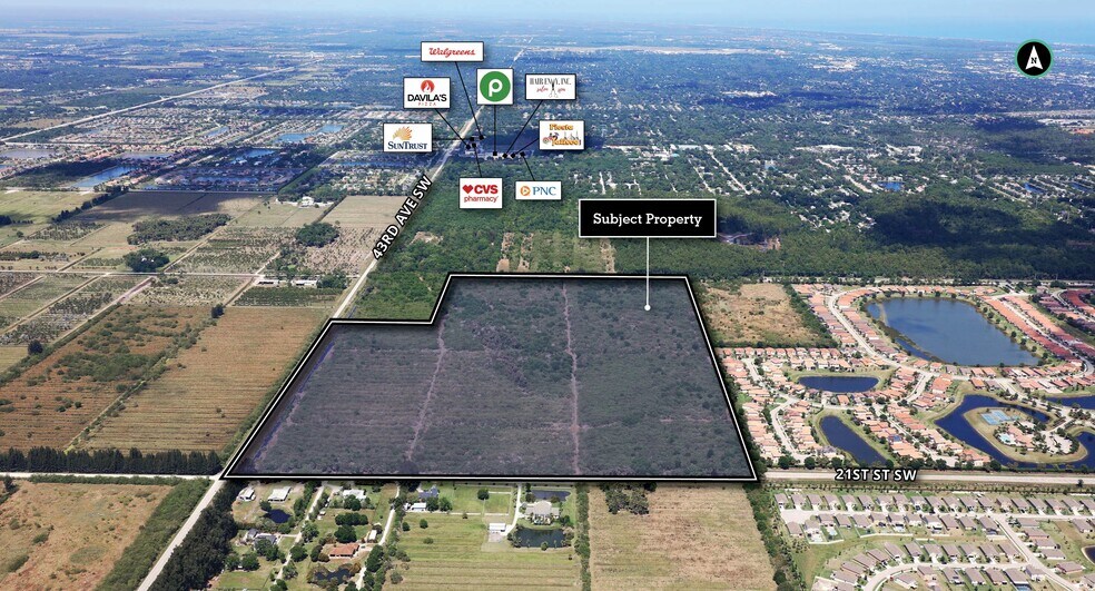 4200 21st Street SW, Vero Beach, FL à vendre - Aérien – Image 2 sur 3