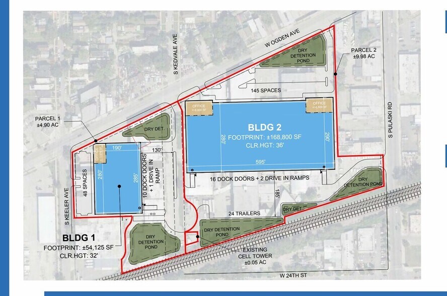 4179 W Ogden Ave, Chicago, IL à louer - Plan d’étage – Image 3 sur 3