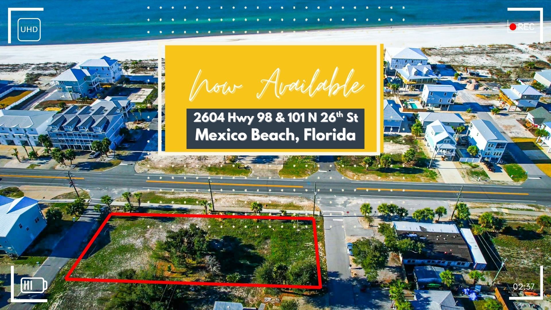2604 Highway 98, Mexico Beach, FL à vendre Photo principale– Image 1 sur 46