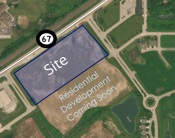 State Road 67, Pendleton, IN à vendre - Aérien – Image 2 sur 3
