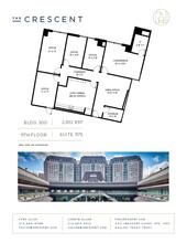 100 Crescent Ct, Dallas, TX à louer Plan d’étage– Image 1 sur 1